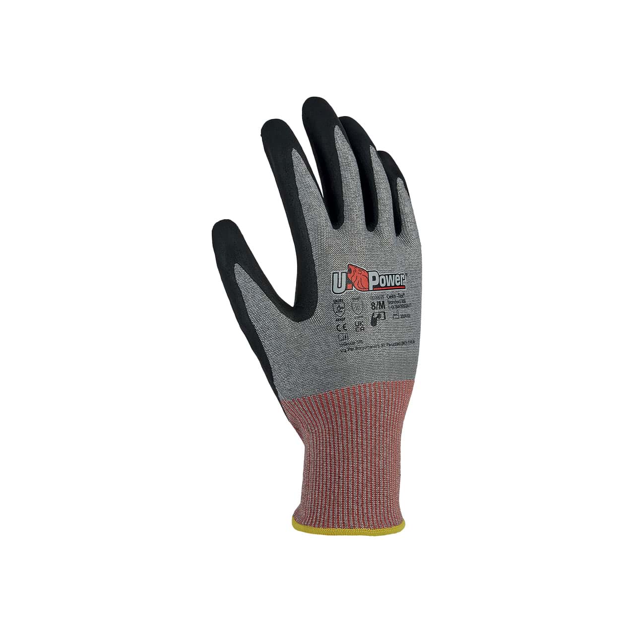 Bild von MAZURKA UG00025 – Schnittschutzhandschuh Klasse F mit U-Bubble Grip und Touchscreen-Funktion