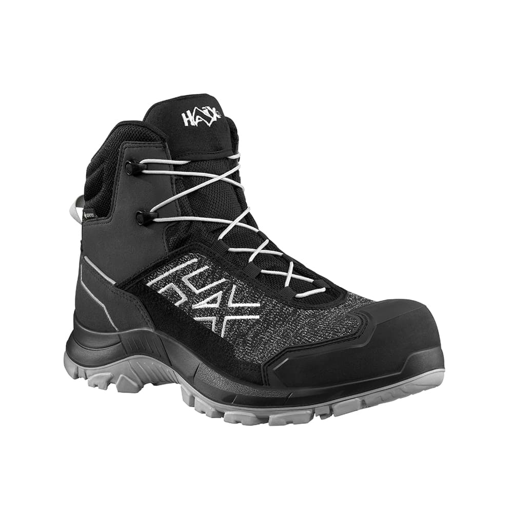 Bild von HAIX® Black Eagle Safety 410 C GTX grey 610047 – leichter S3 Sicherheits­halbschuh mit GORE-TEX®, ESD & metallfreiem Durchtrittschutz