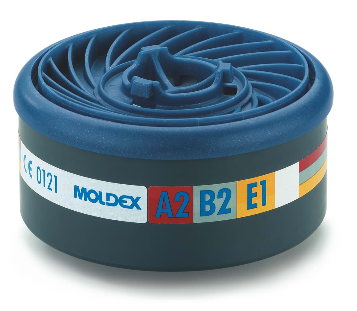 Bild von Moldex Gasfilter 9500 EasyLock® A2B2E1 – Mehrbereichsfilter mit hoher Kapazität.